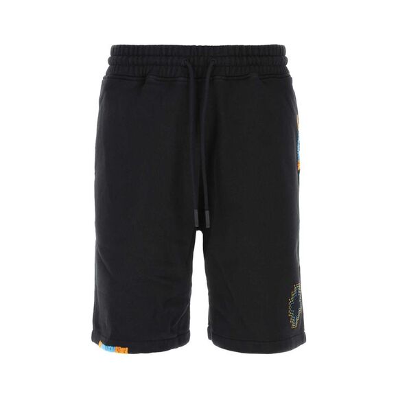 Marcelo Burlon Bermuda con logo 21EBMB32070020